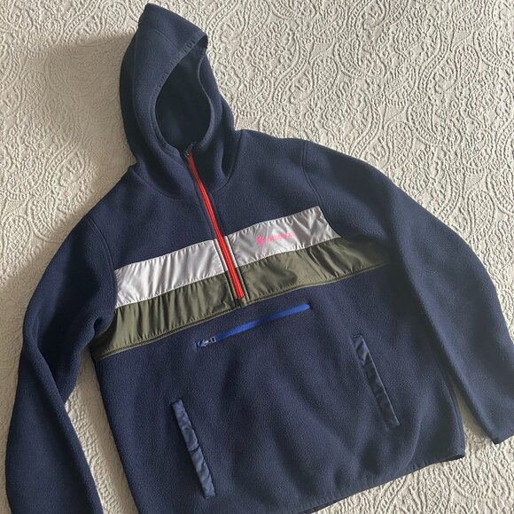 EUC Cotopaxi Teca Fleece Half-Zip Hooded Pullover - Picture 1 of 5